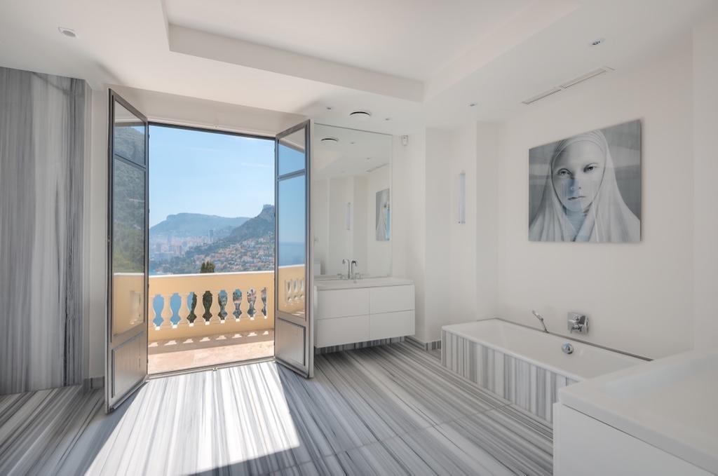 Luxurious Villa Overlooking Monaco โรกบรูน-กัป-มาร์แต็ง ภายนอก รูปภาพ