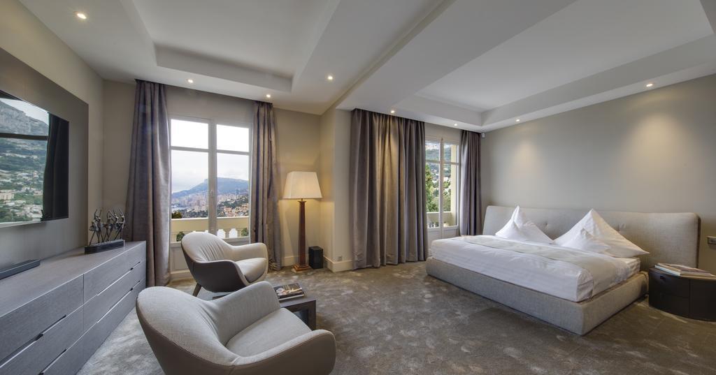 Luxurious Villa Overlooking Monaco โรกบรูน-กัป-มาร์แต็ง ภายนอก รูปภาพ