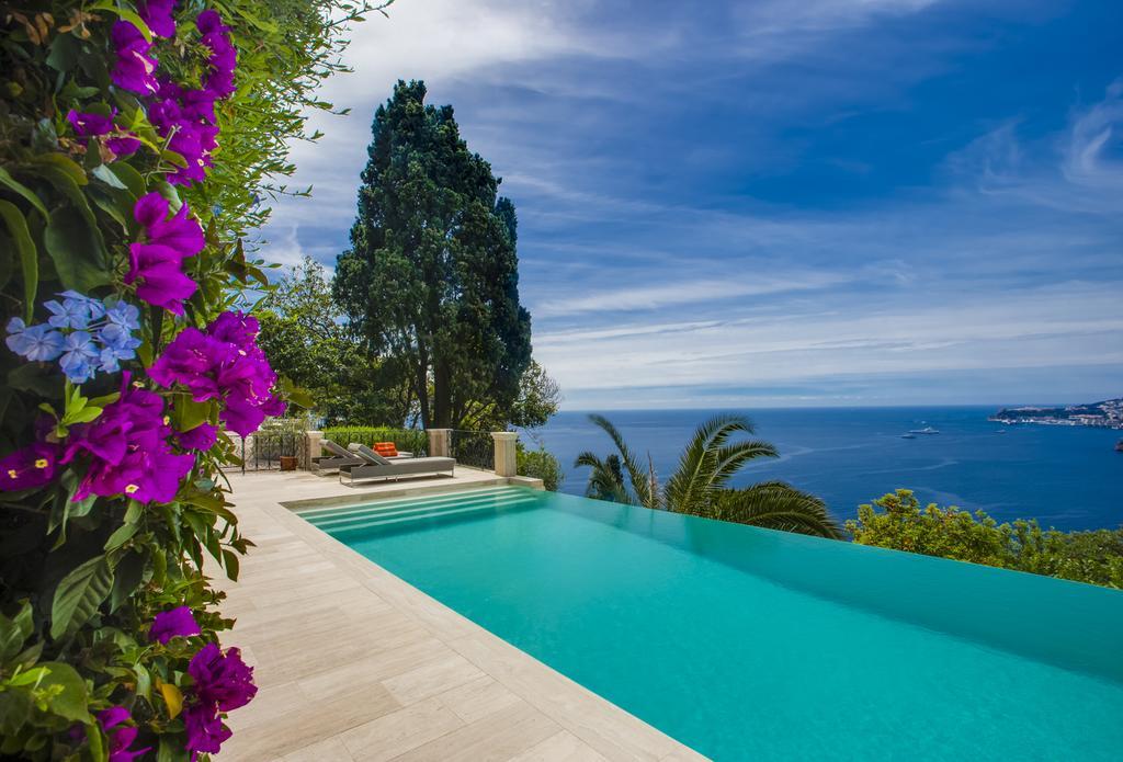Luxurious Villa Overlooking Monaco โรกบรูน-กัป-มาร์แต็ง ภายนอก รูปภาพ